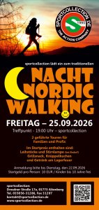 Flyer Nacht Nordic Walking 2026